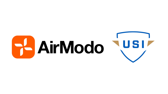 Airmodo + USI logos